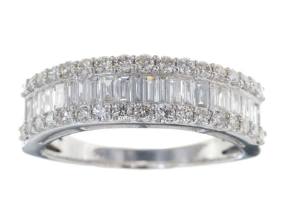 D1.10ct K18WG 4.6g Ring 