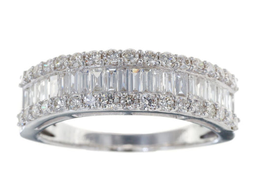 D1.10ct K18WG 4.6g Ring 