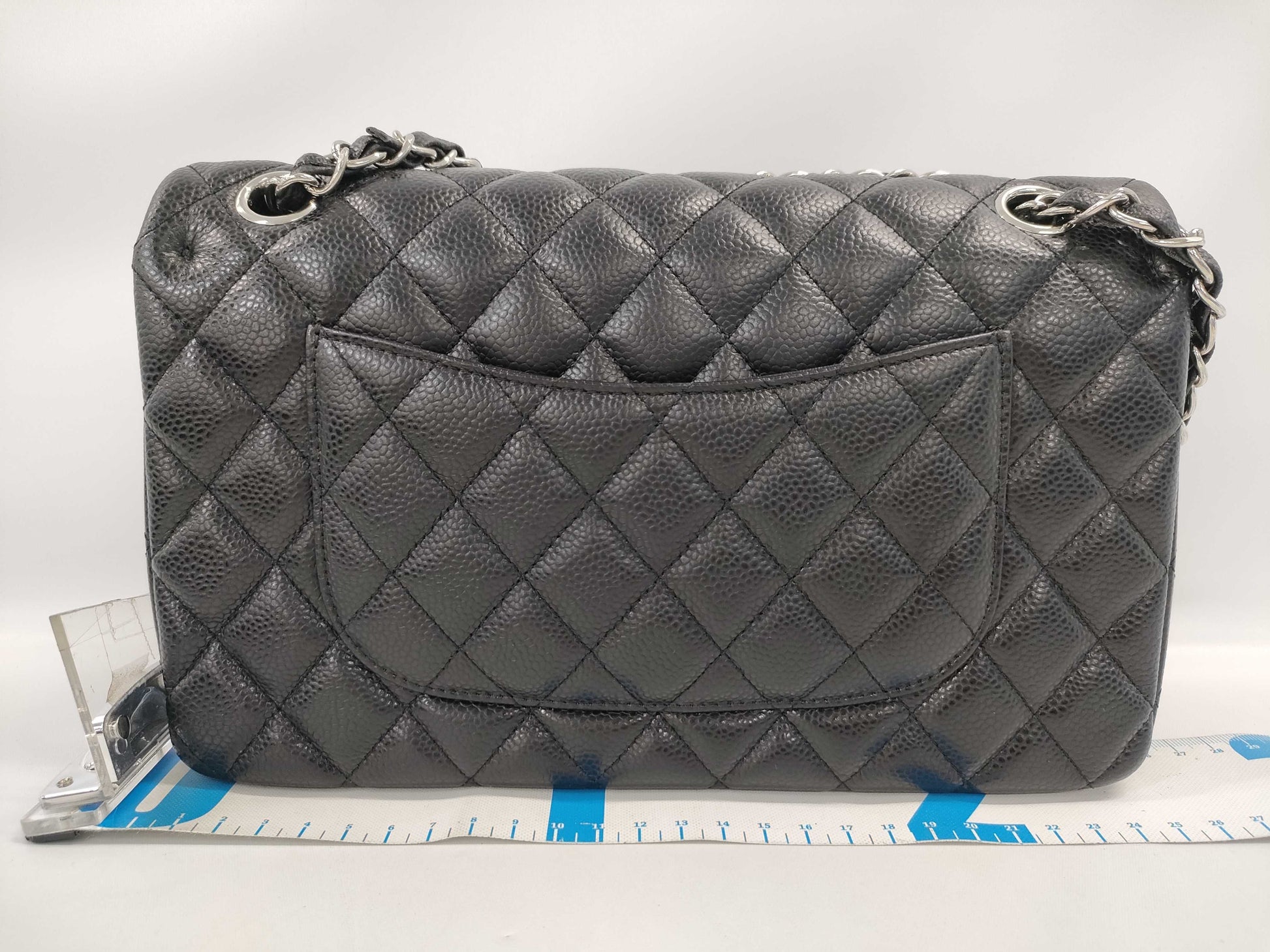 CHANEL Caviar Skin CF 25 Shoulder Bag