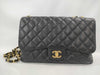 CHANEL Caviar Skin Matelasse Jumbo Shoulder Bag