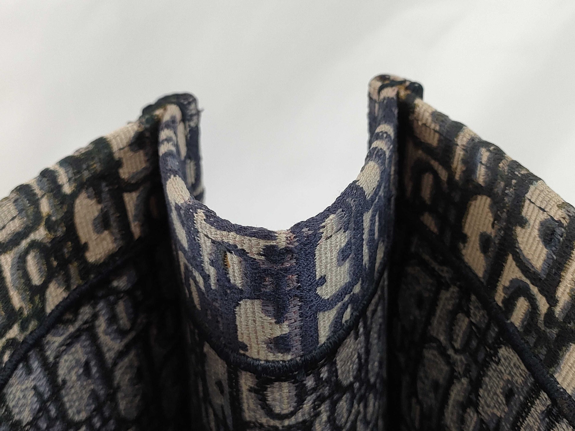 Dior Trotter Embroidered Book Tote Bag