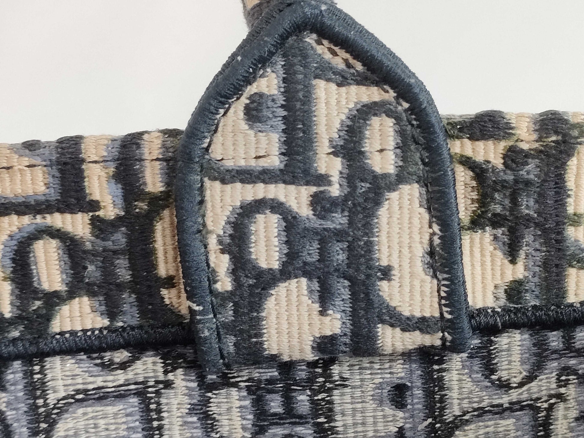Dior Trotter Embroidered Book Tote Bag