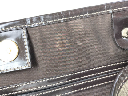 GUCCI GG Supreme Gucci Tote Brown 197953 Tote Bag