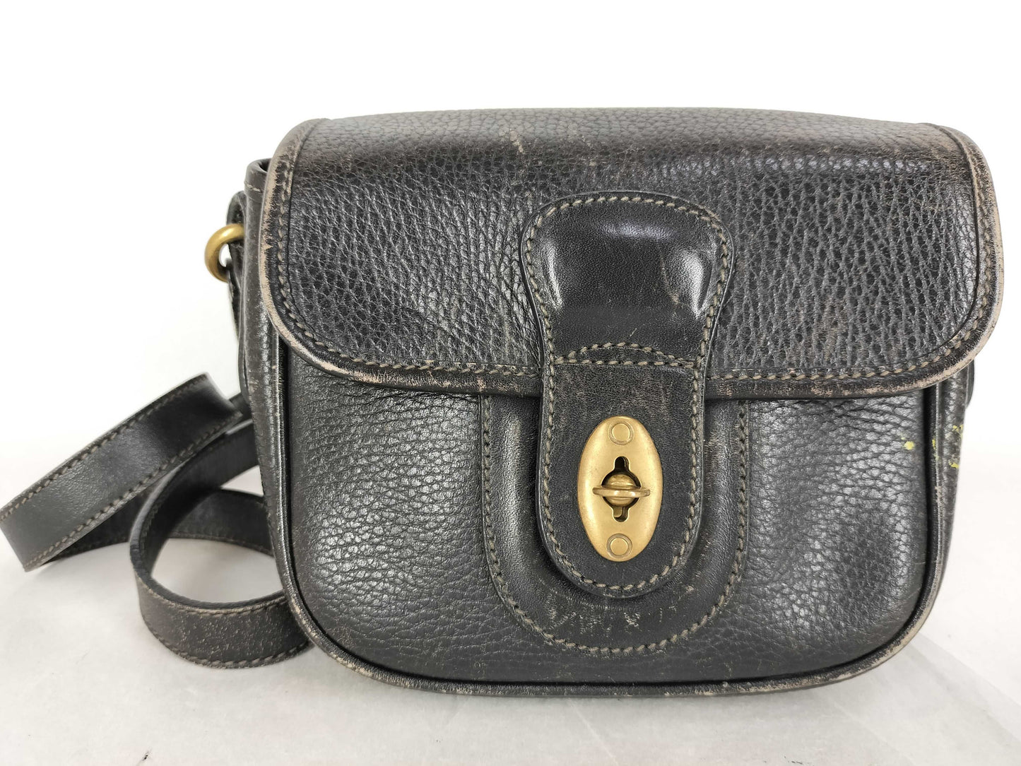 COACH shoulder bag in black leather