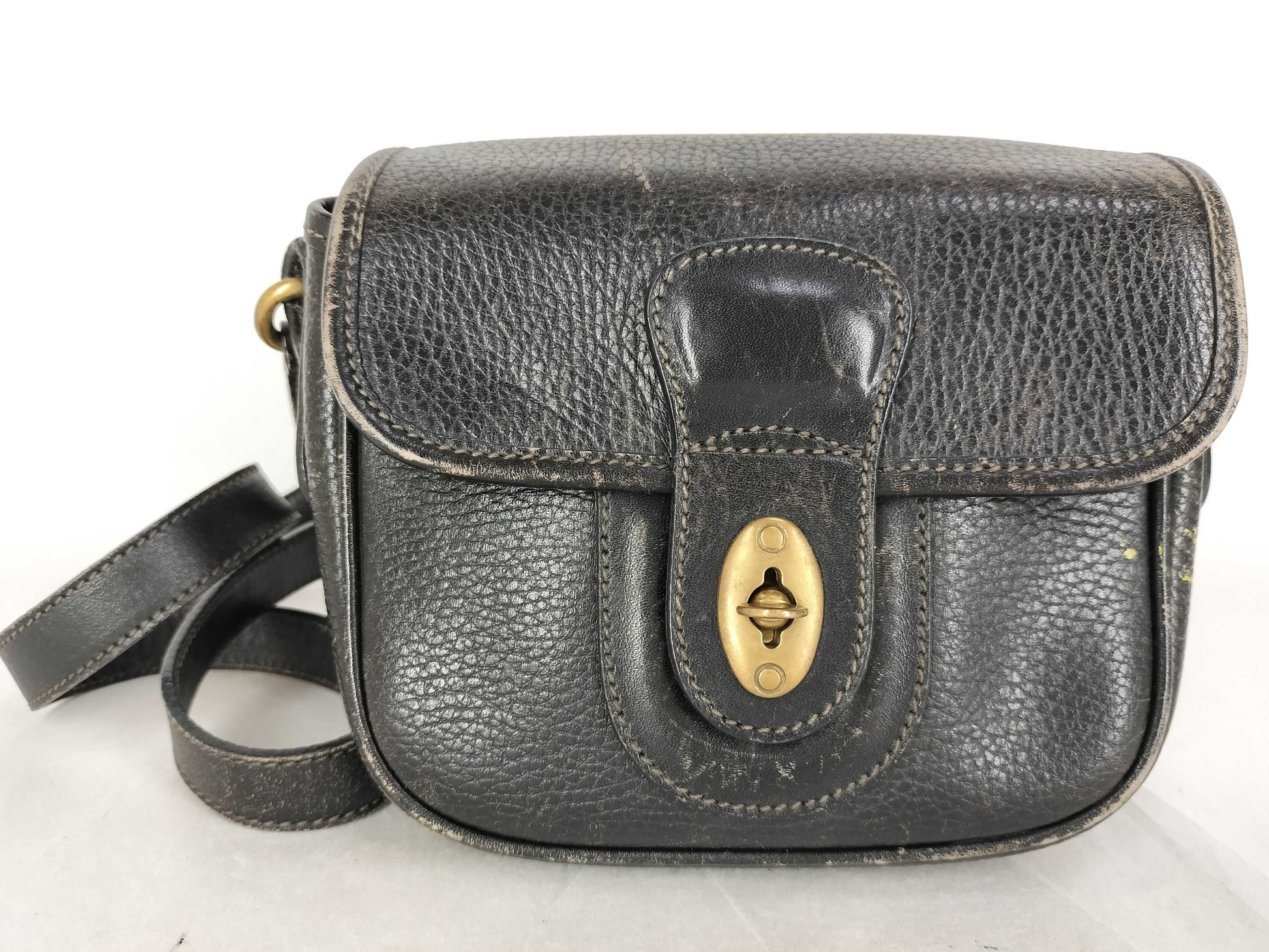 COACH shoulder bag in black leather