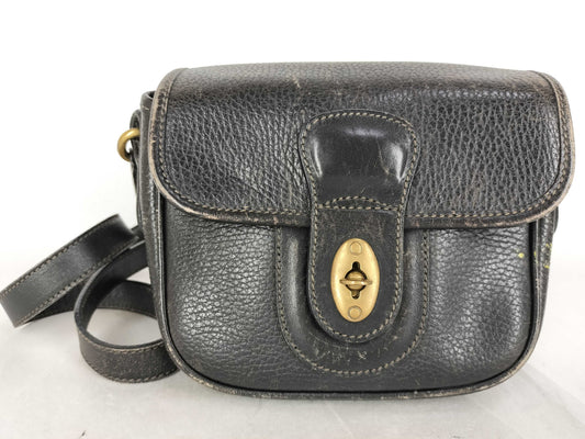 COACH shoulder bag in black leather