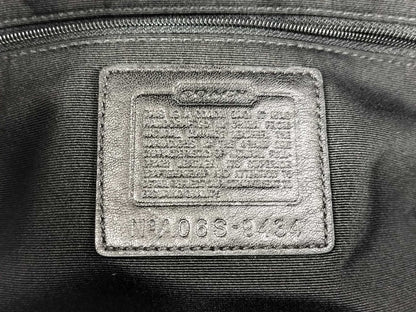 COACH shoulder bag in black leather