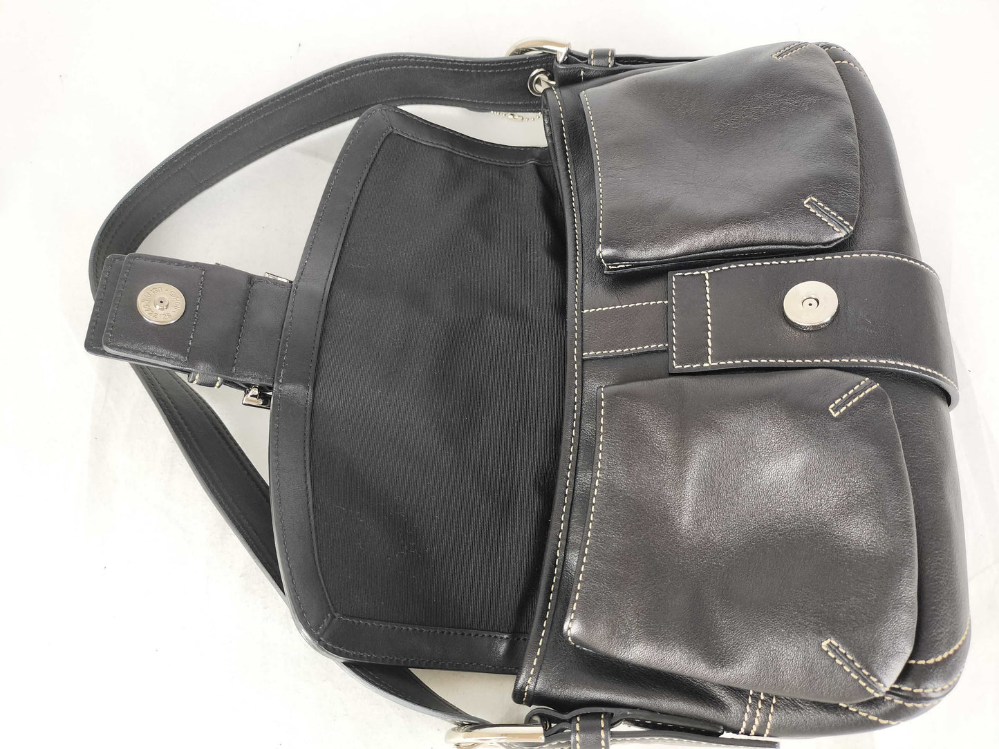 COACH shoulder bag in black leather