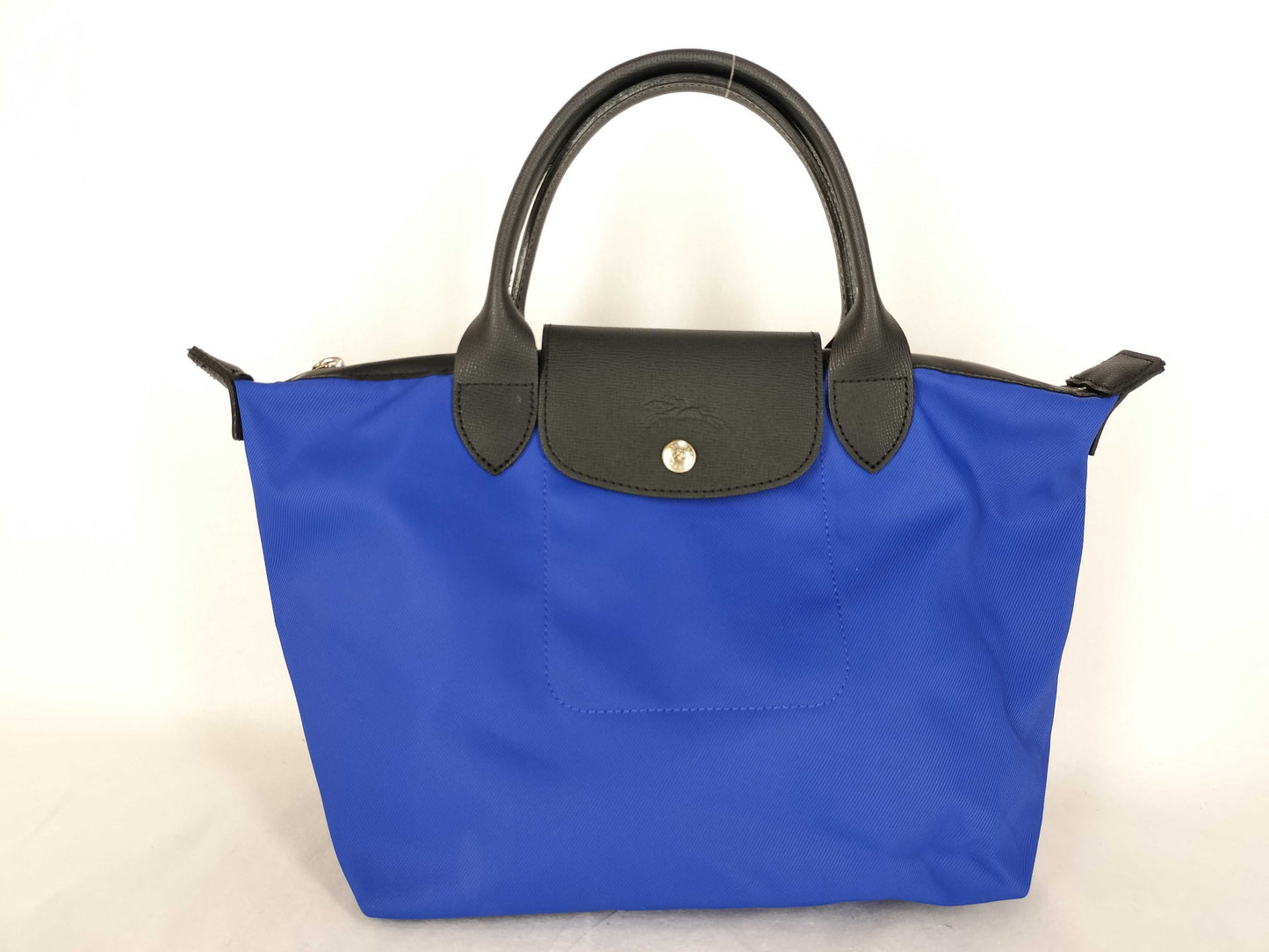 LONG CHAMP Pliage Energy Nylon Blue Small Tote Bag
