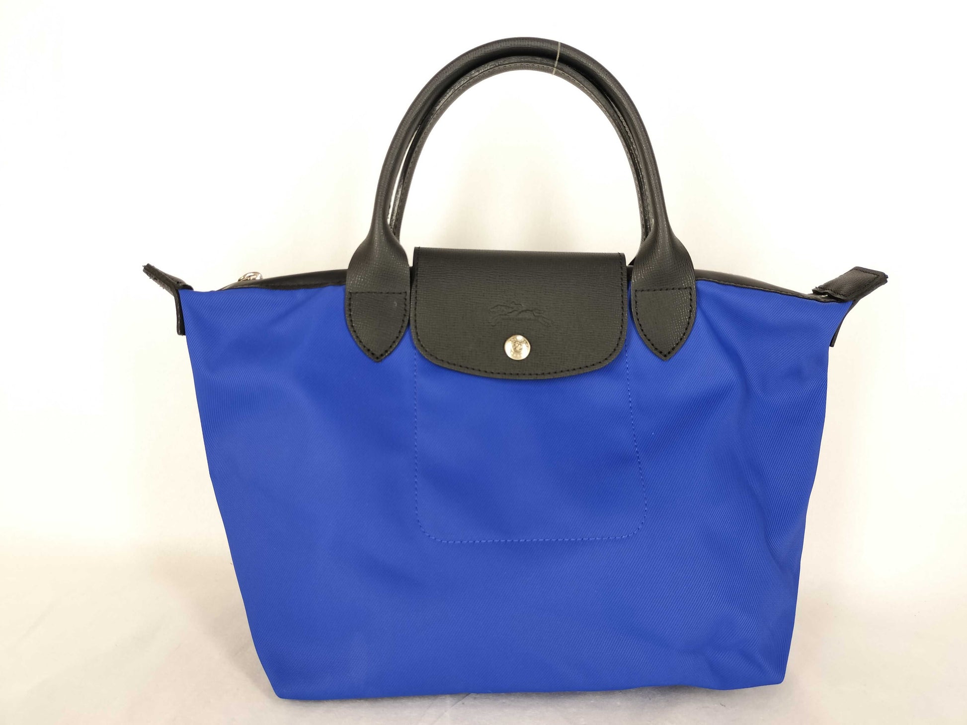 LONG CHAMP Pliage Energy Nylon Blue Small Tote Bag