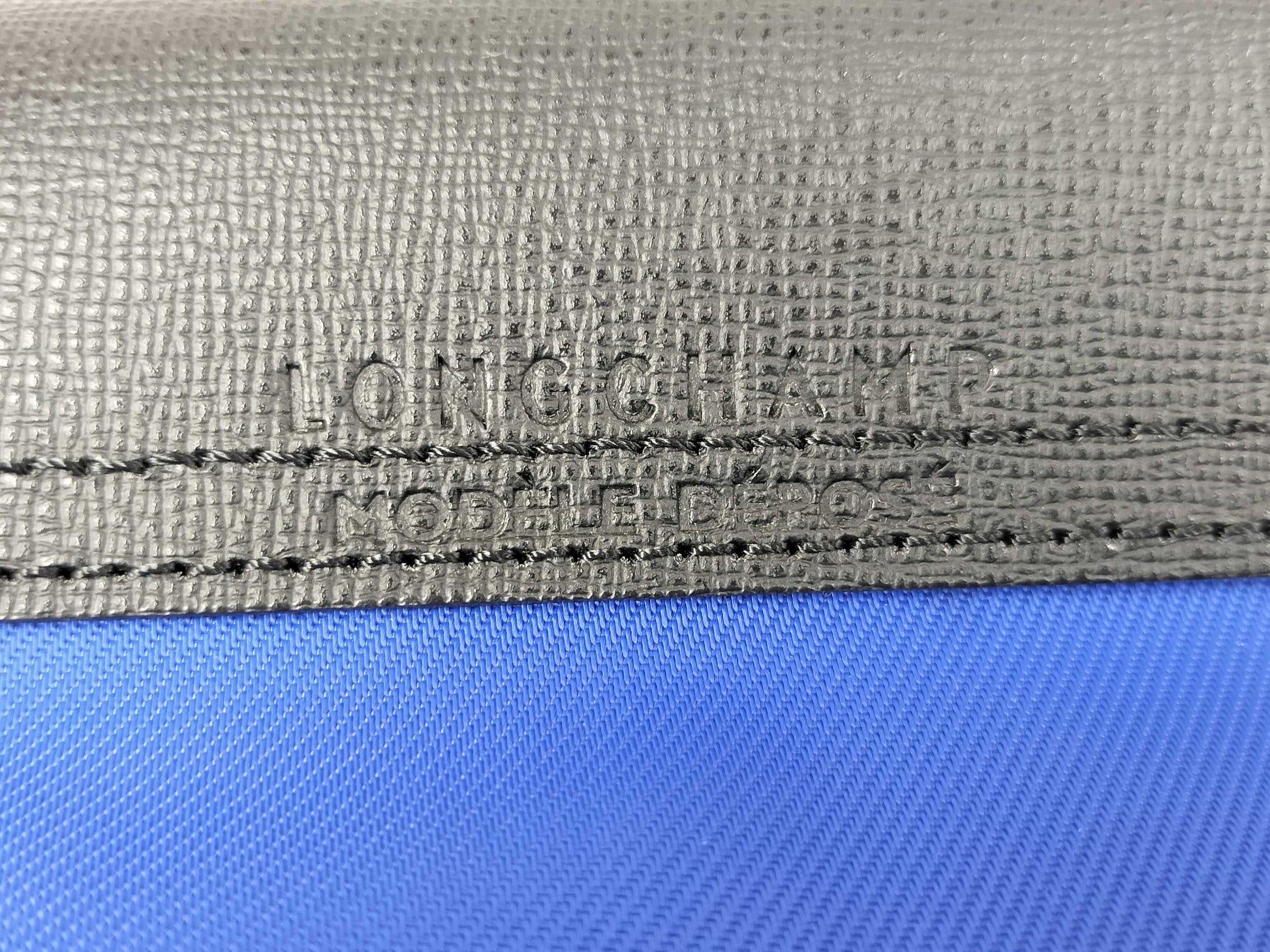 LONG CHAMP Pliage Energy Nylon Blue Small Tote Bag