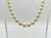 Pearl diameter: Approx. 7.1-8.4mm, Metal, 41.0g, Necklace 