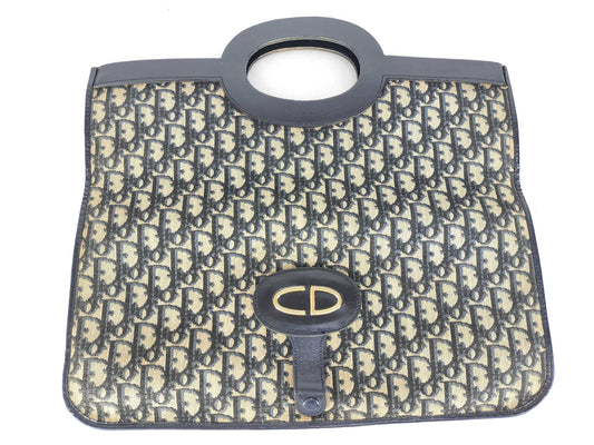 Dior Trotter Christian Dior Trotter 2-way handbag/clutch bag with CD hardware