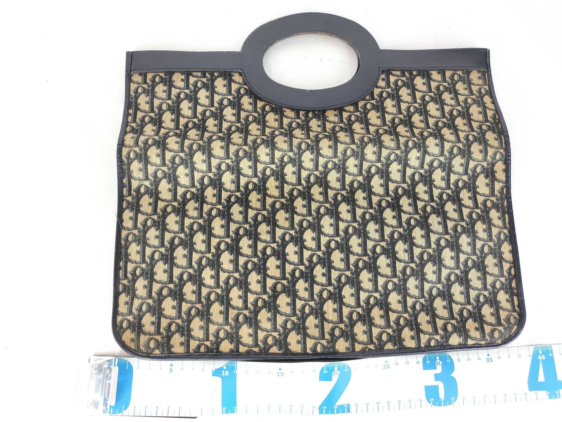 Dior Trotter Christian Dior Trotter 2-way handbag/clutch bag with CD hardware