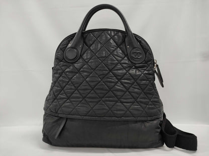 CHANEL Matelasse 2-Way Handbag/Shoulder Bag
