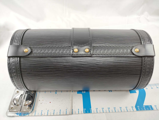 LOUIS VUITTON RFID Verified, Serial Number Unverified, Epi Louis Vuitton Papillon Trunk Noir M58655 Shoulder Bag