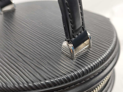 LOUIS VUITTON RFID Verified, Serial Unverifiable, Epi Cannes Handbag M52226, 2-Way Shoulder Bag, Black