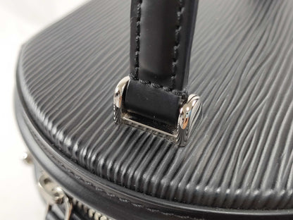 LOUIS VUITTON RFID Verified, Serial Unverifiable, Epi Cannes Handbag M52226, 2-Way Shoulder Bag, Black