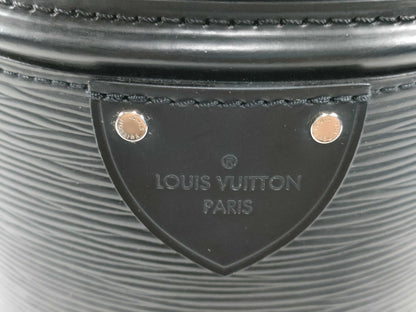 LOUIS VUITTON RFID Verified, Serial Unverifiable, Epi Cannes Handbag M52226, 2-Way Shoulder Bag, Black