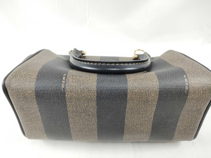 FENDI Pecan Monogram Boston Small Handbag