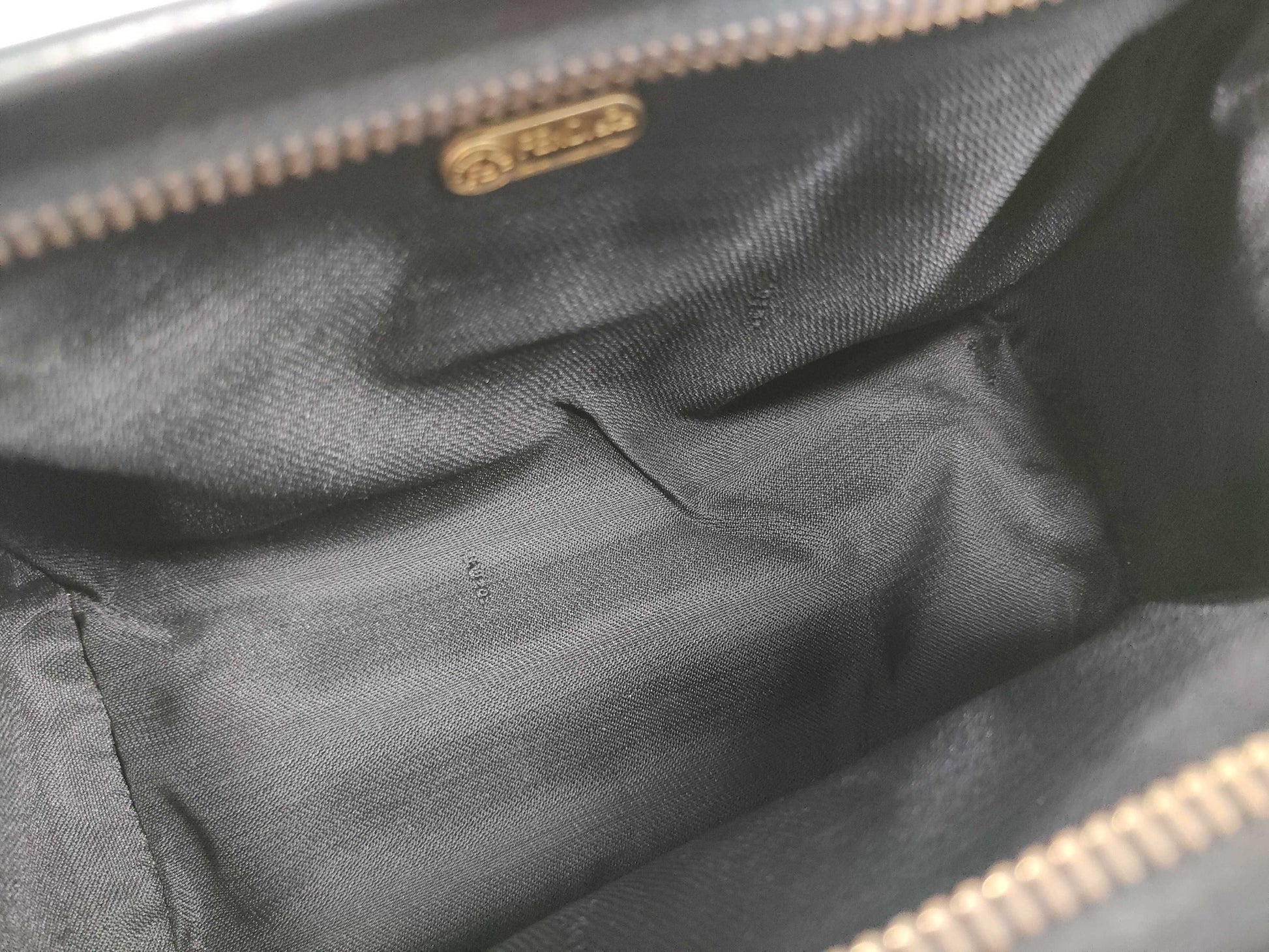 FENDI Pecan Monogram Boston Small Handbag