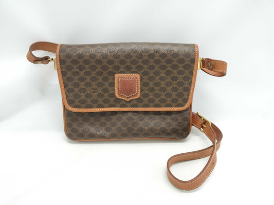 CELINE Macadam Shoulder Bag