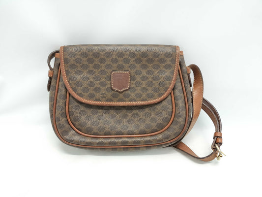 CELINE Macadam Shoulder Bag