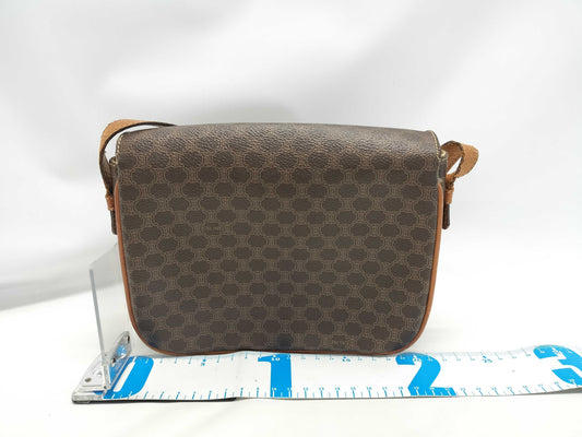 CELINE Macadam Shoulder Bag