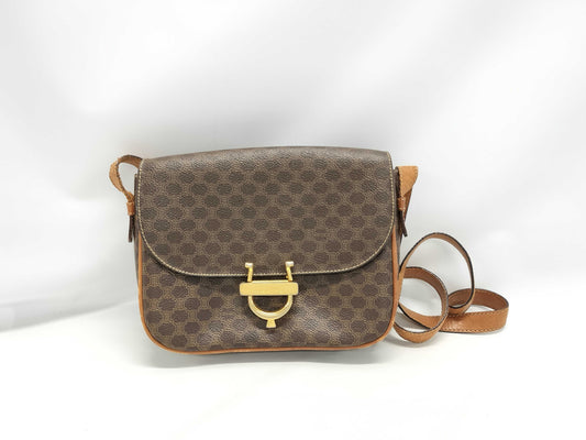 CELINE Macadam Shoulder Bag