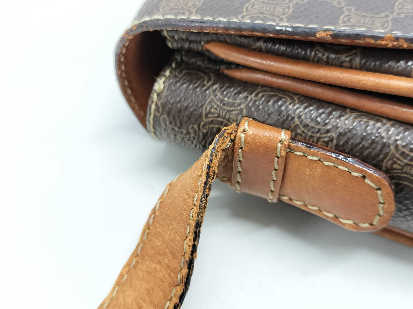 CELINE Macadam Shoulder Bag