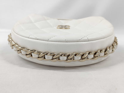 CHANEL Matelasse Mini Bag White Bag