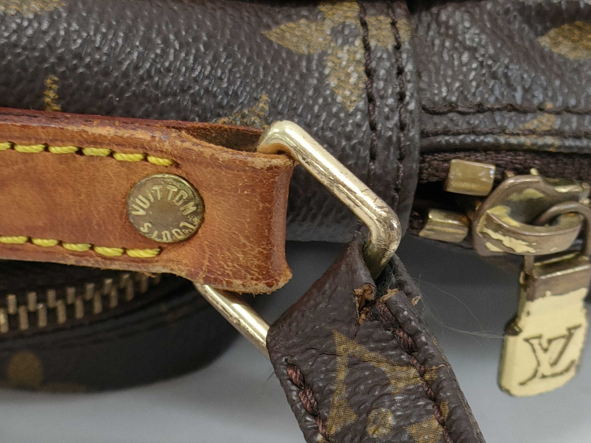 LOUIS VUITTON Monogram Danube Shoulder Bag