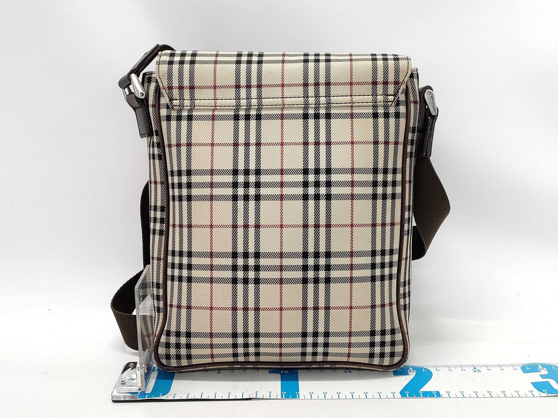 BURBERRY Nova Check Shoulder Bag