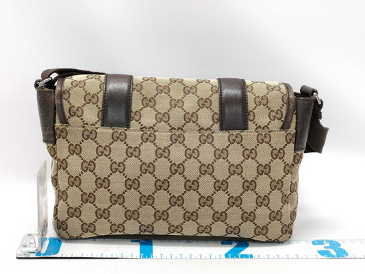 GUCCI GG Canvas 145858 Shoulder Bag