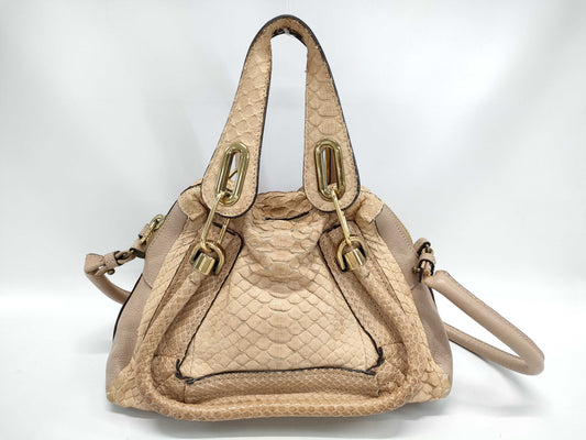 Chloe Python 2-Way Shoulder Bag Bag