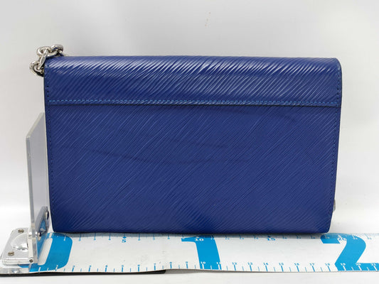 LOUIS VUITTON Epi M62215 Portefeuille Twist Chain Wallet Shoulder Bag