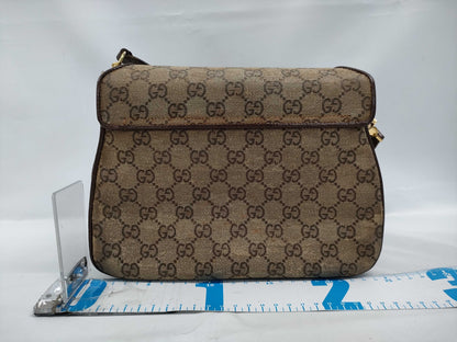 GUCCI GG Canvas Shoulder Bag