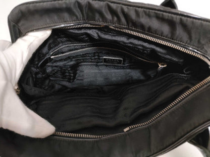 PRADA Nylon Prada Saffiano Handbag