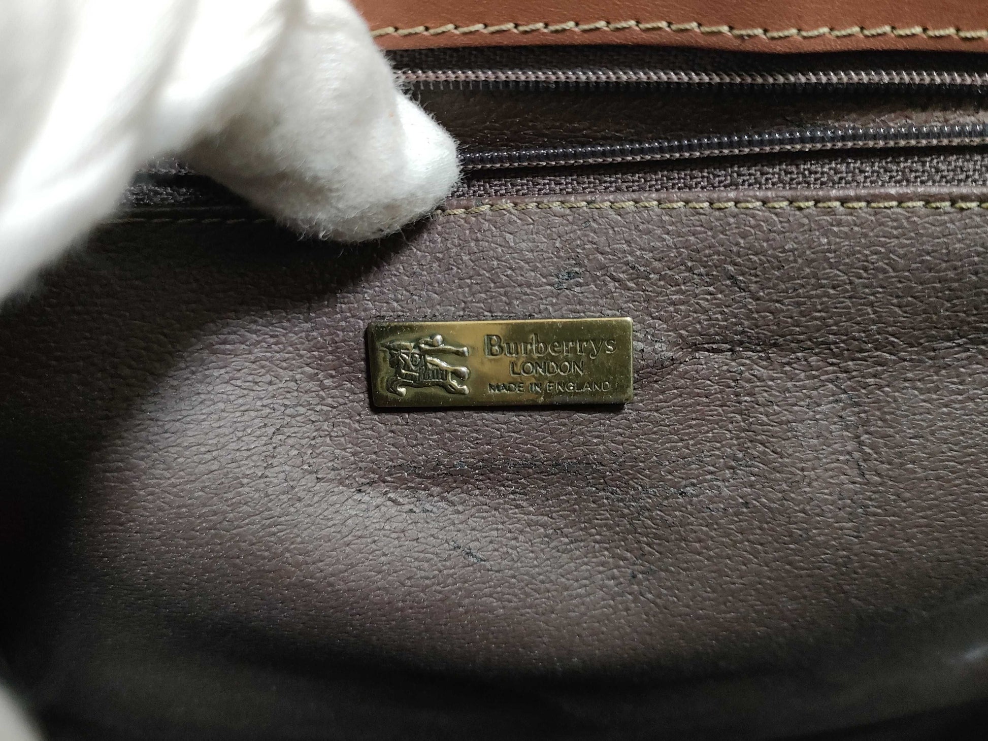 BURBERRY Nova Check Handbag Tote Bag Tote Bag