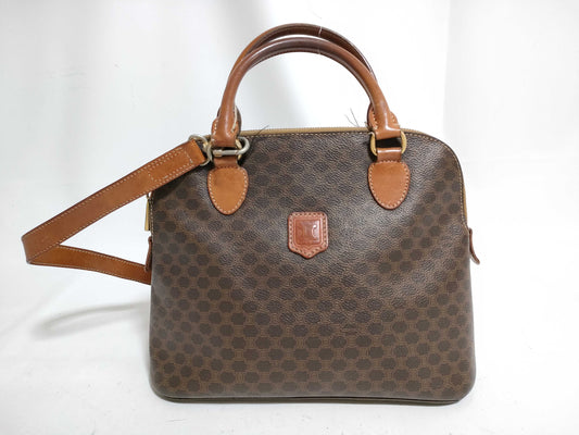 CELINE Macadam Shoulder Bag