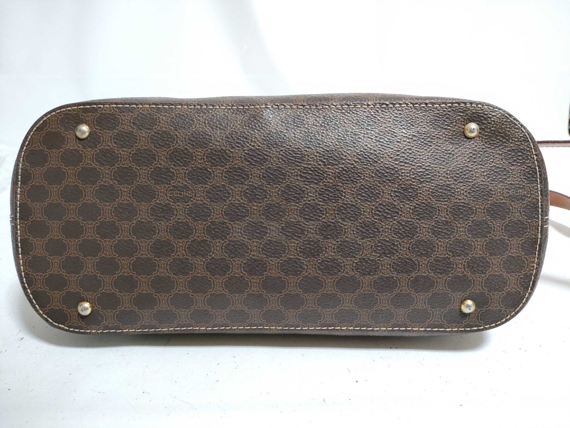 CELINE Macadam Shoulder Bag