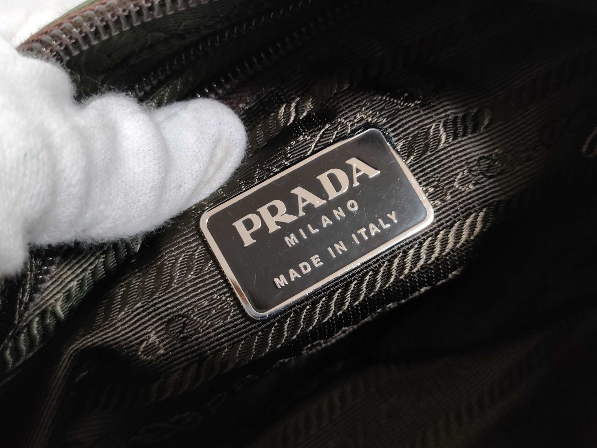 PRADA Nylon Prada Saffiano Shoulder Bag, Gallery Shoulder Bag