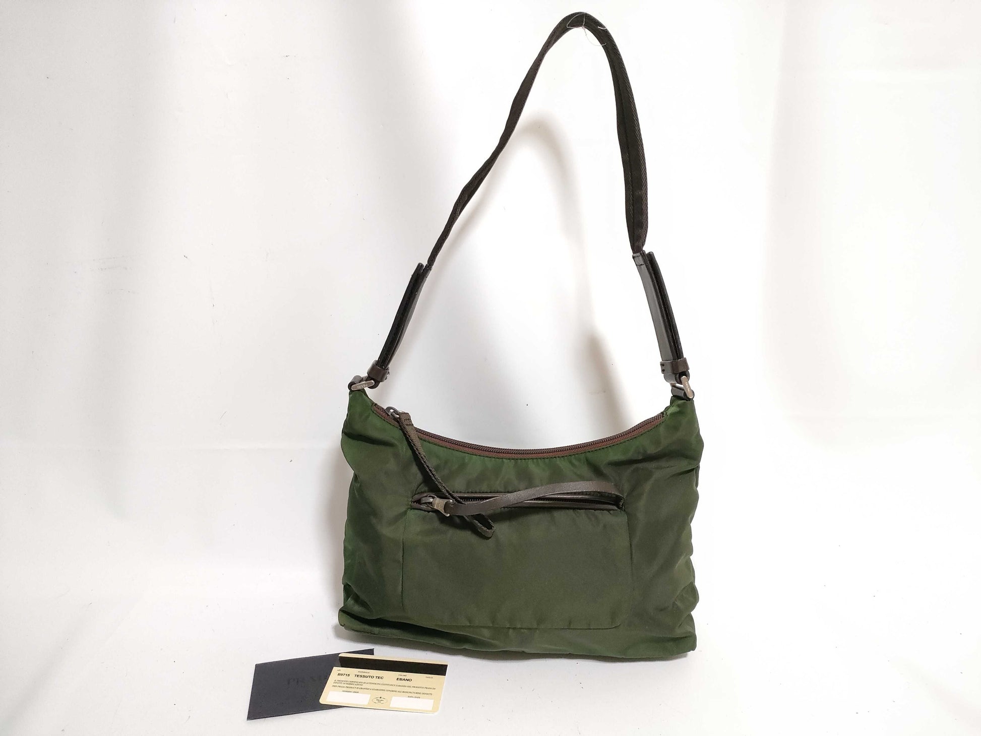 PRADA Nylon Prada Saffiano Shoulder Bag, Gallery Shoulder Bag
