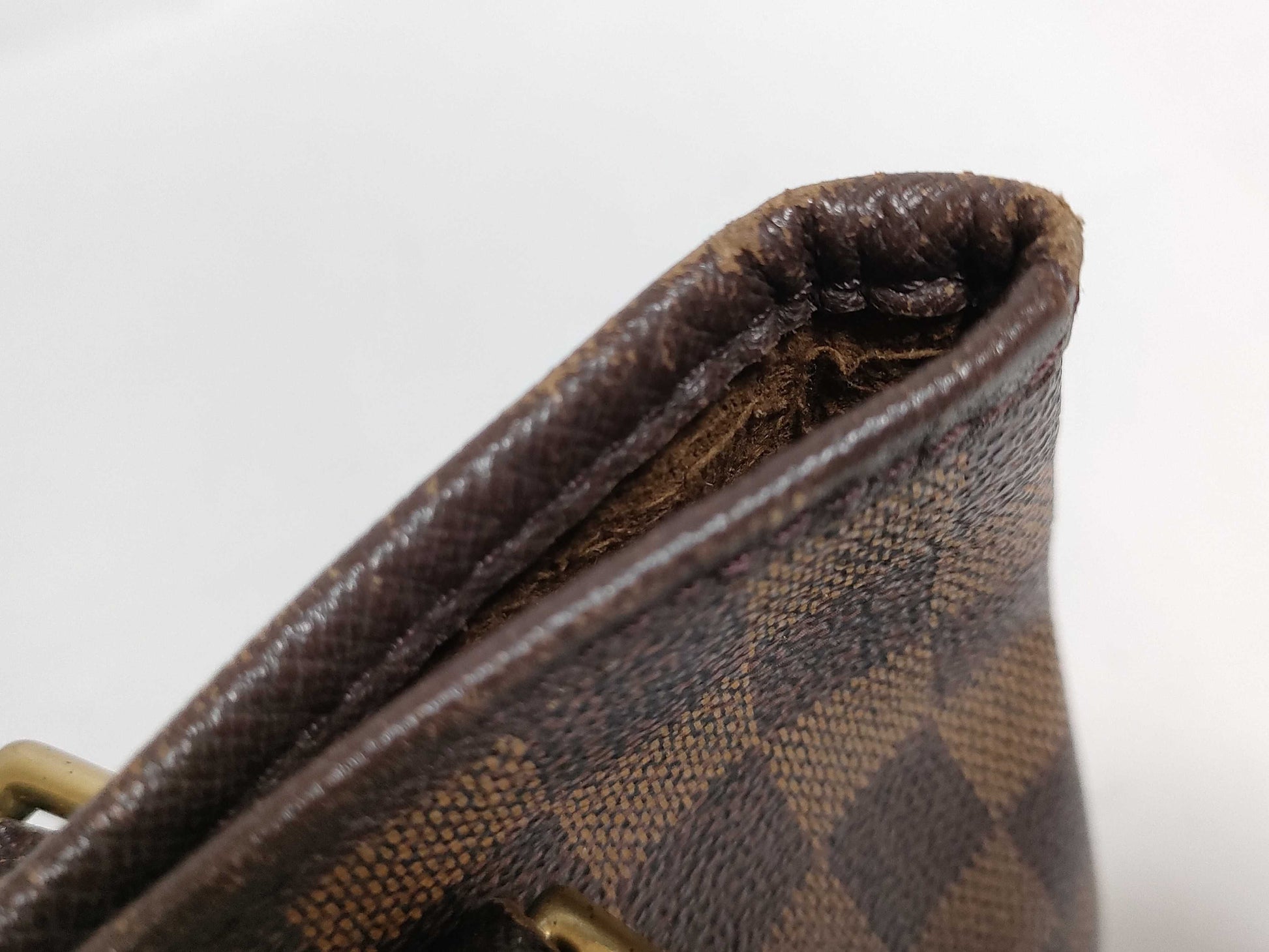 LOUIS VUITTON RFID Unverified Damier Louis Vuitton Damier Marais Bucket N42240/AR0967 Tote Bag