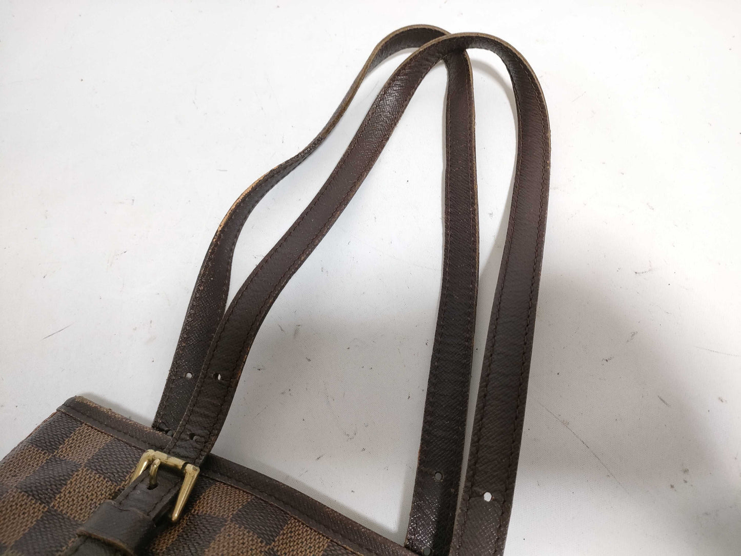 LOUIS VUITTON RFID Unverified Damier Louis Vuitton Damier Marais Bucket N42240/AR0967 Tote Bag