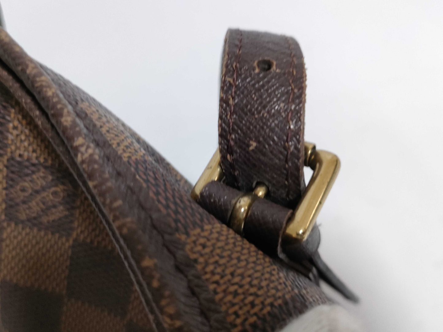 LOUIS VUITTON RFID Unverified Damier Louis Vuitton Damier Marais Bucket N42240/AR0967 Tote Bag