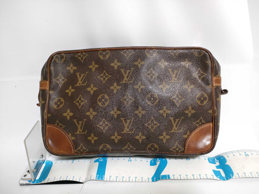 LOUIS VUITTON RFID Unverified Monogram Louis Vuitton Compiègne 28 Second Bag M51845/SL0958