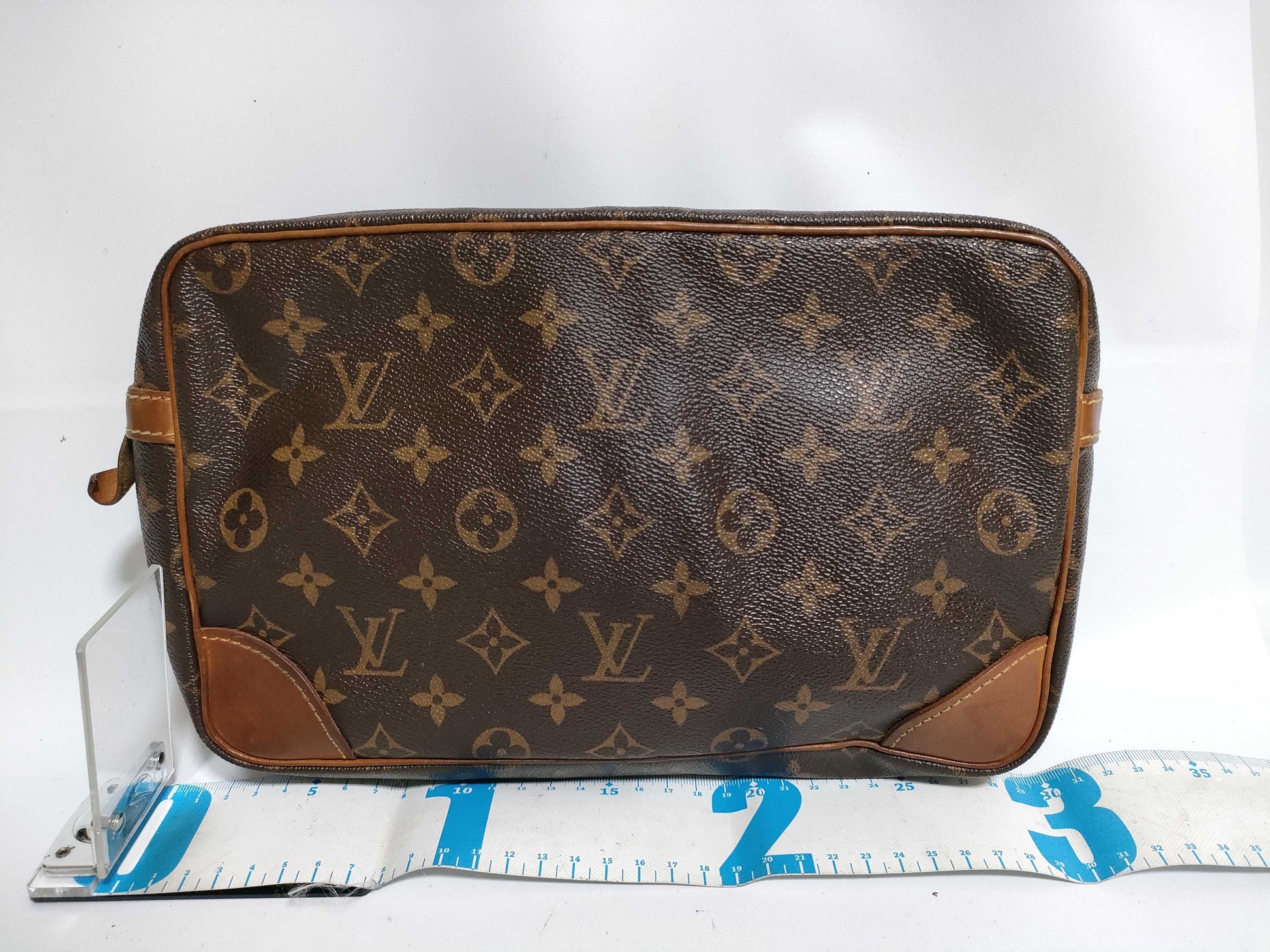 LOUIS VUITTON RFID Unverified Monogram Louis Vuitton Compiègne 28 Second Bag M51845/SL1918