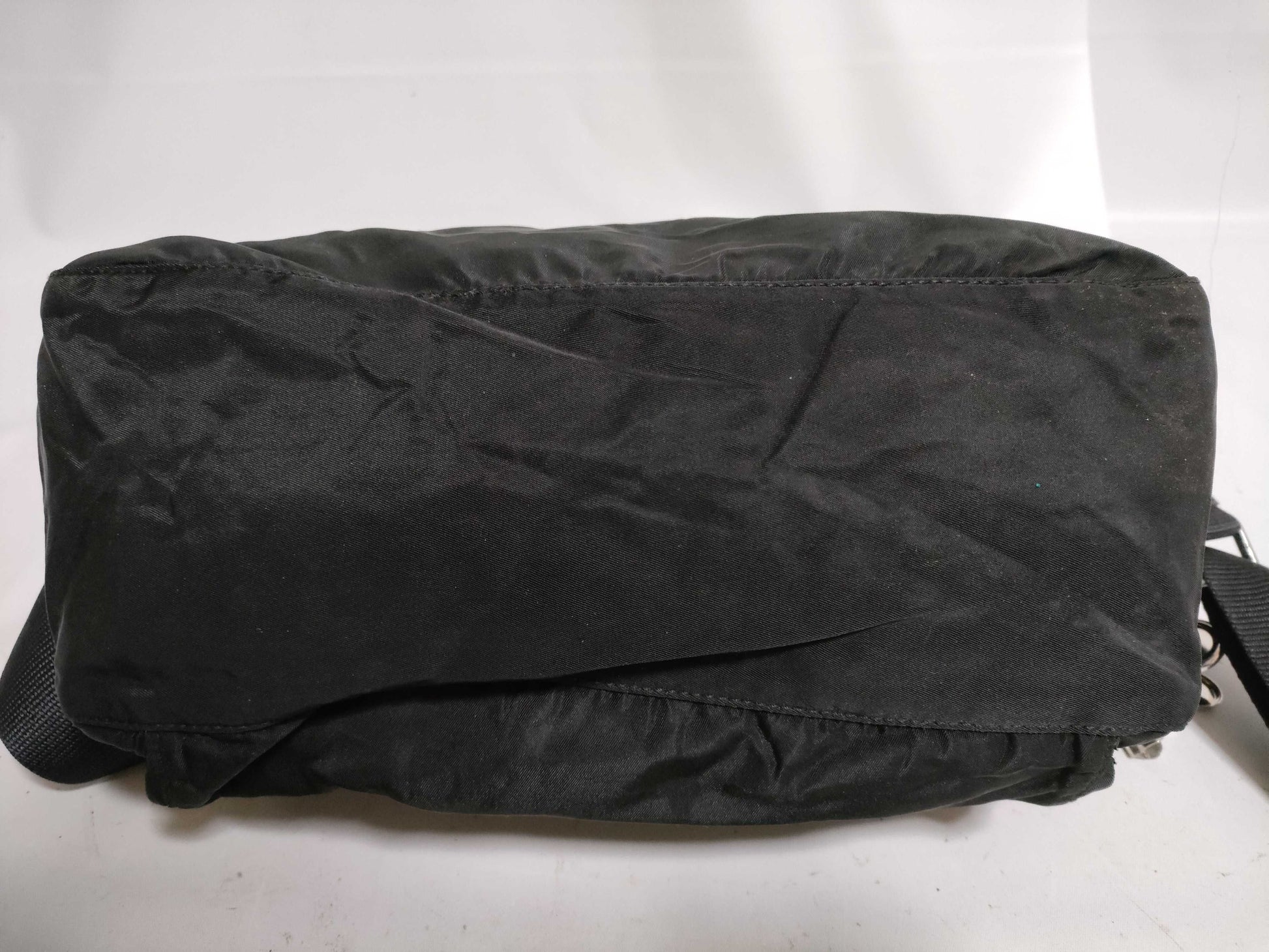 PRADA Nylon Prada Saffiano Shoulder Bag