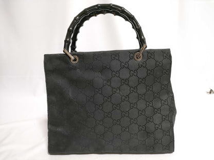 GUCCI Bamboo Gucci GG Supreme Bamboo Handbag Handbag